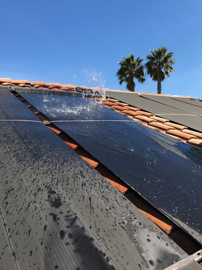 solar pool heater maintenance