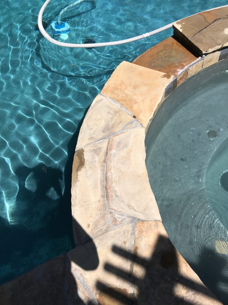 swimming pool coping repair