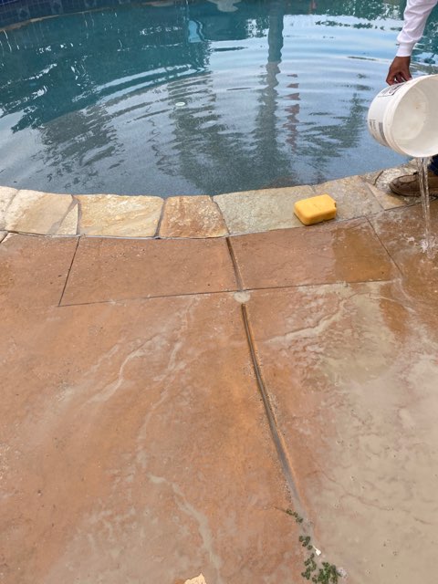 pool leak job