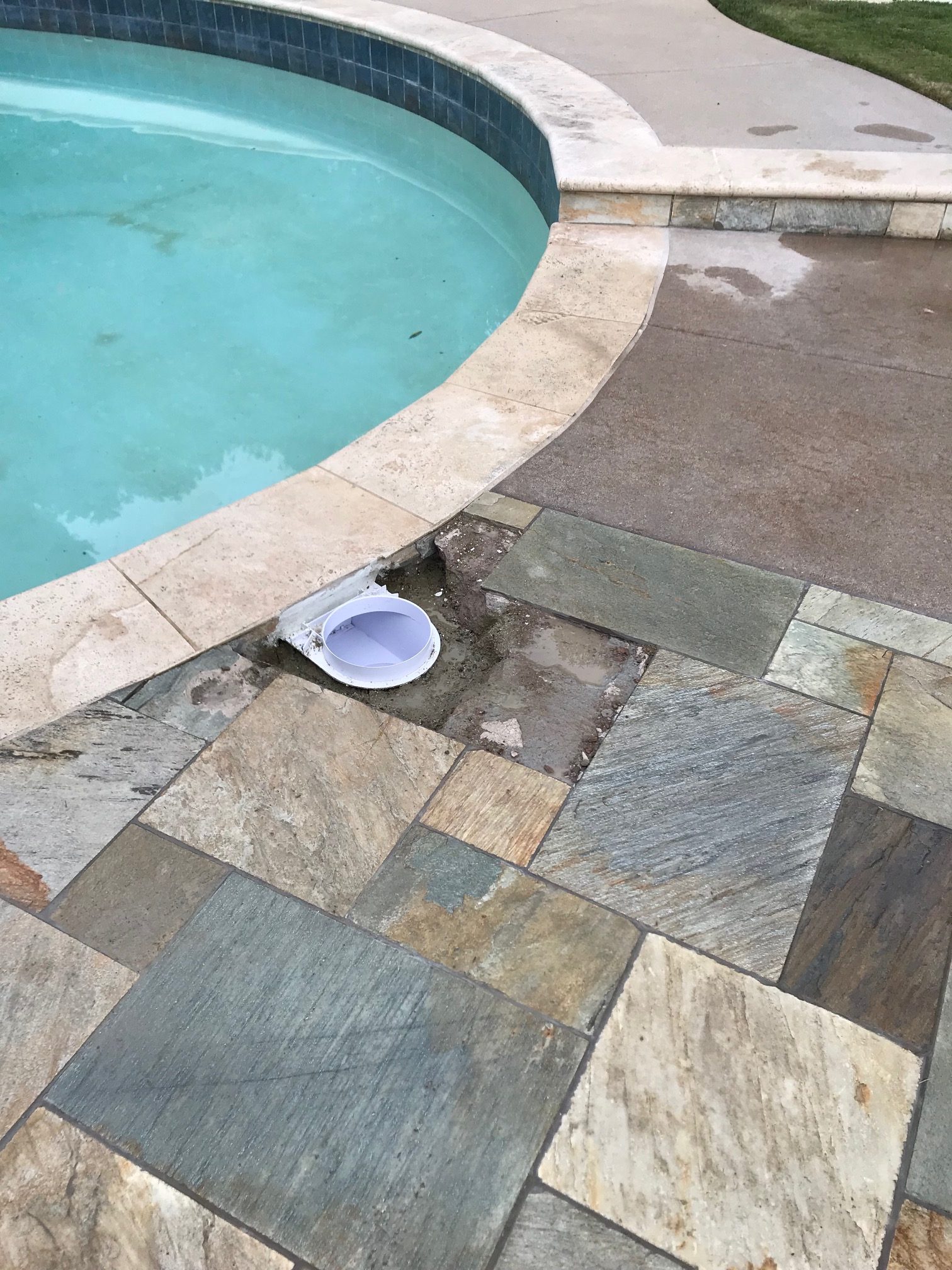 pool skimmer replacement